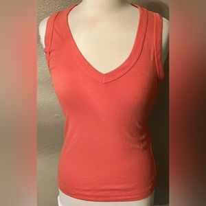 Women's Coral Sleeveless  BECOOL Top Size M 30”X23”